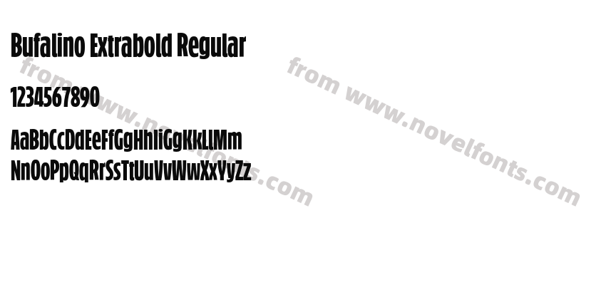 Bufalino Extrabold RegularPreview
