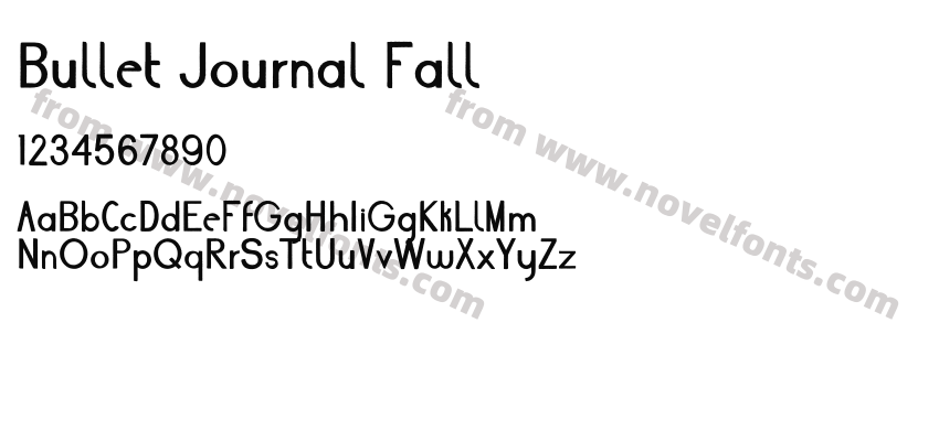 Bullet Journal FallPreview