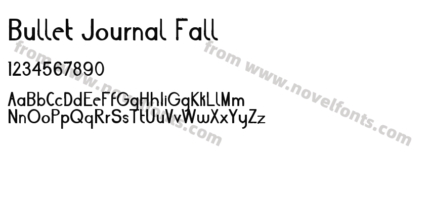 Bullet Journal FallPreview