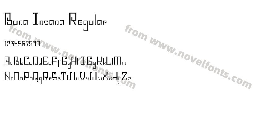 Buna Insana RegularPreview
