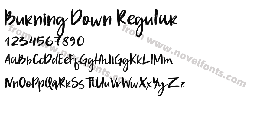 Burning Down RegularPreview