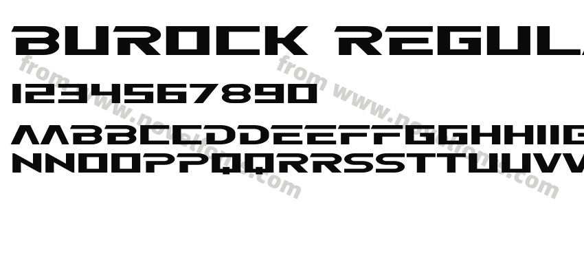 Burock RegularPreview