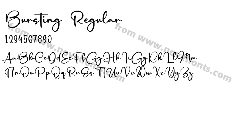 Bursting RegularPreview