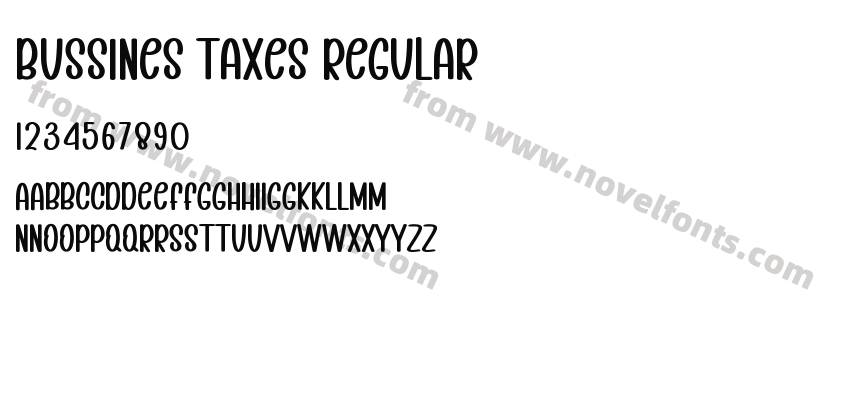 Bussines Taxes RegularPreview