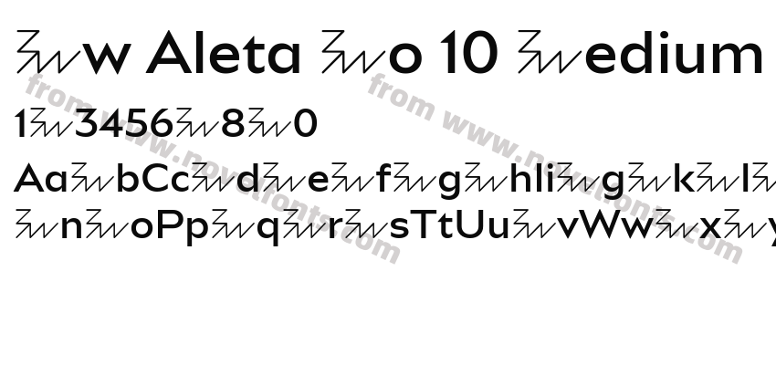 Bw Aleta No 10 MediumPreview
