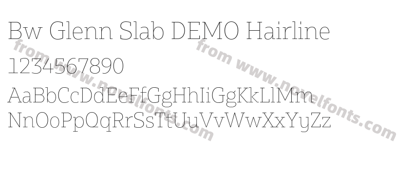 Bw Glenn Slab DEMO HairlinePreview