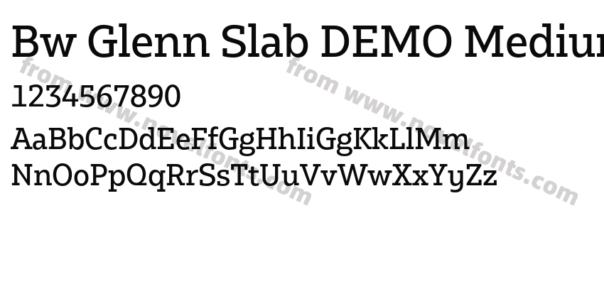 Bw Glenn Slab DEMO MediumPreview