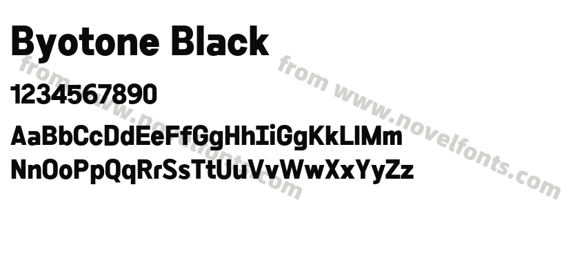 Byotone BlackPreview