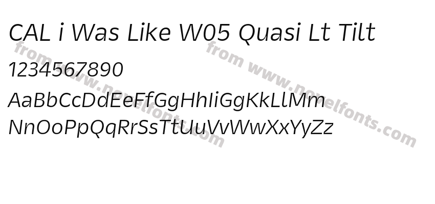 CAL i Was Like W05 Quasi Lt TiltPreview