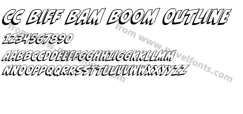 CC Biff Bam Boom OutlinePreview