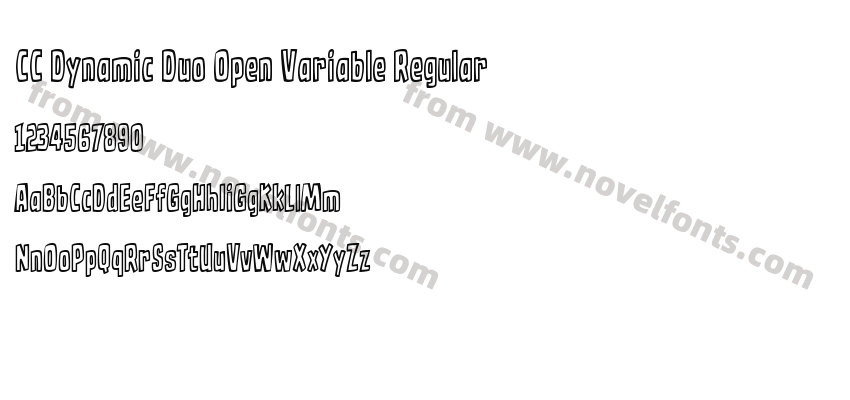 CC Dynamic Duo Open Variable RegularPreview