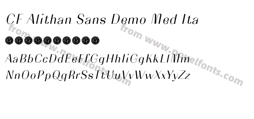 CF Alithan Sans Demo Med ItaPreview