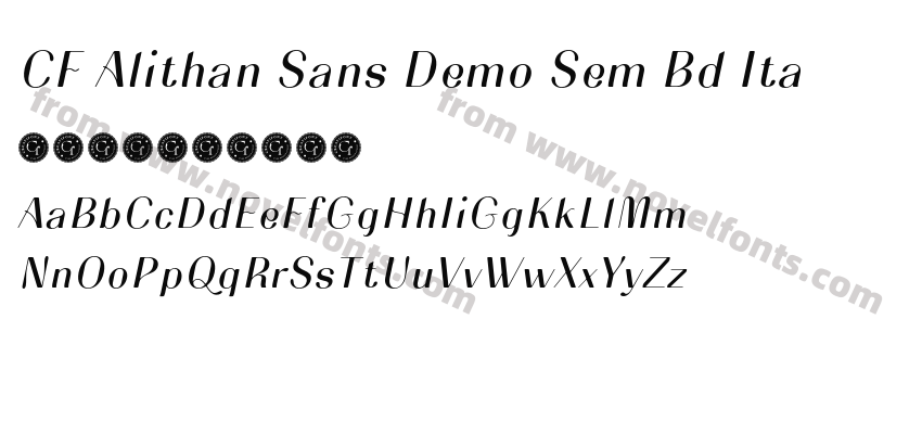 CF Alithan Sans Demo Sem Bd ItaPreview