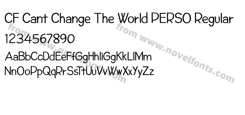CF Cant Change The World PERSO RegularPreview