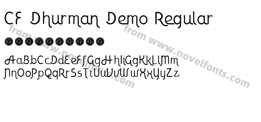 CF Dhurman Demo RegularPreview