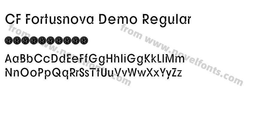 CF Fortusnova Demo RegularPreview