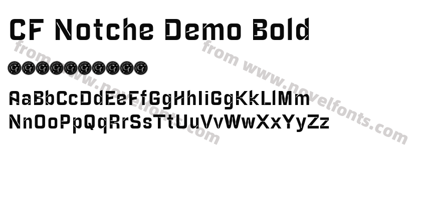 CF Notche Demo BoldPreview