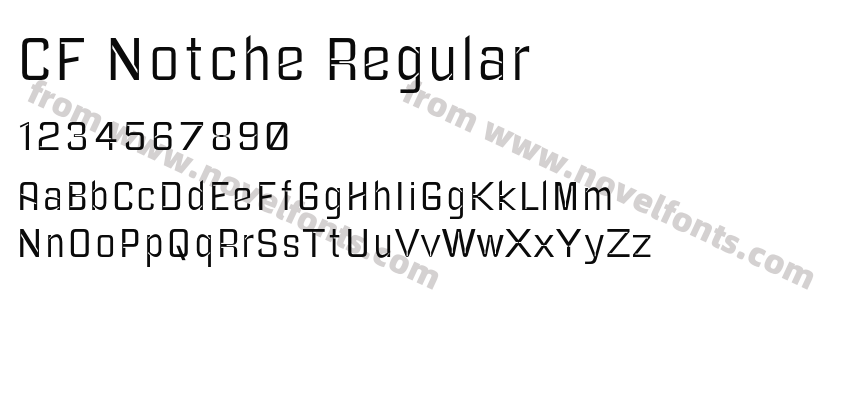 CF Notche RegularPreview