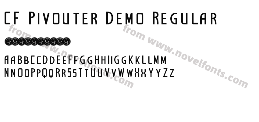 CF Pivouter Demo RegularPreview