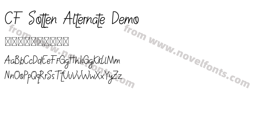CF Sotten Alternate DemoPreview
