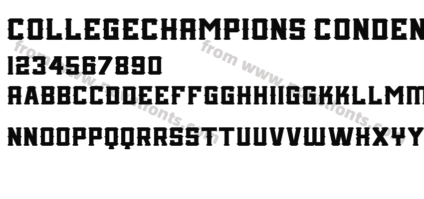 COLLEGECHAMPIONS Condensed RegulPreview