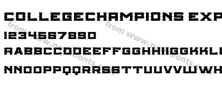COLLEGECHAMPIONS Expanded RegulaPreview