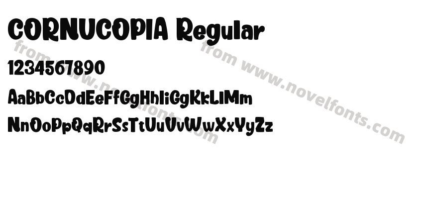 CORNUCOPIA RegularPreview