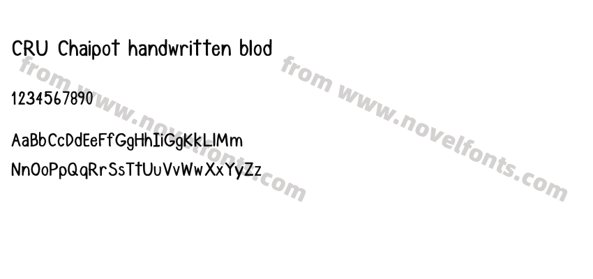 CRU Chaipot handwritten blodPreview