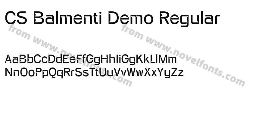 CS Balmenti Demo RegularPreview