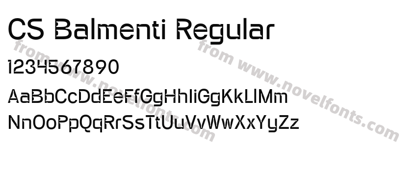 CS Balmenti RegularPreview