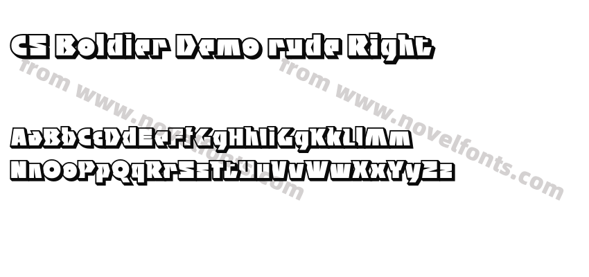 CS Boldier Demo rude RightPreview