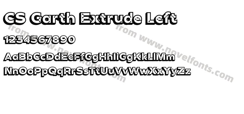 CS Garth Extrude LeftPreview