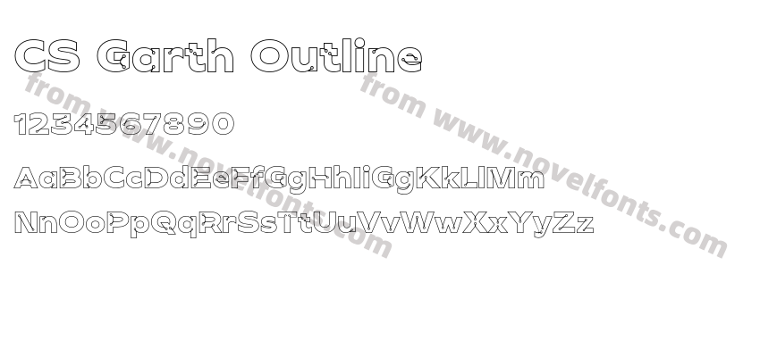 CS Garth OutlinePreview