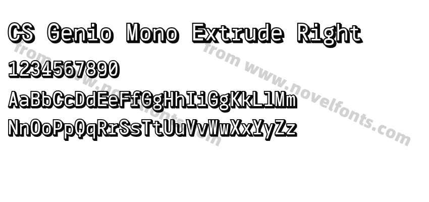CS Genio Mono Extrude RightPreview
