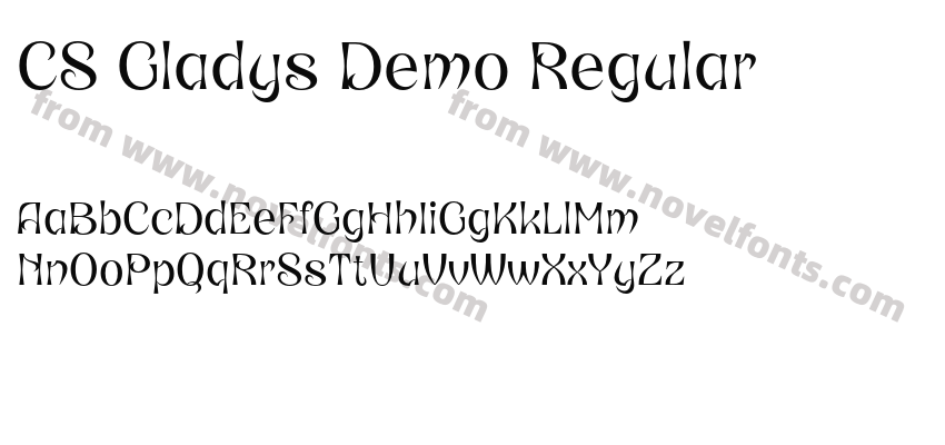 CS Gladys Demo RegularPreview