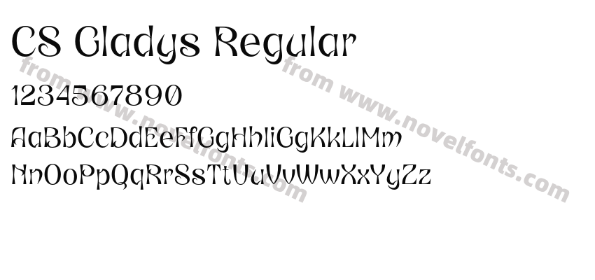 CS Gladys RegularPreview