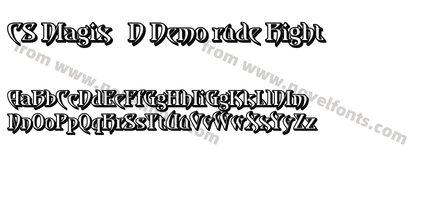 CS Magix 3D Demo rude RightPreview