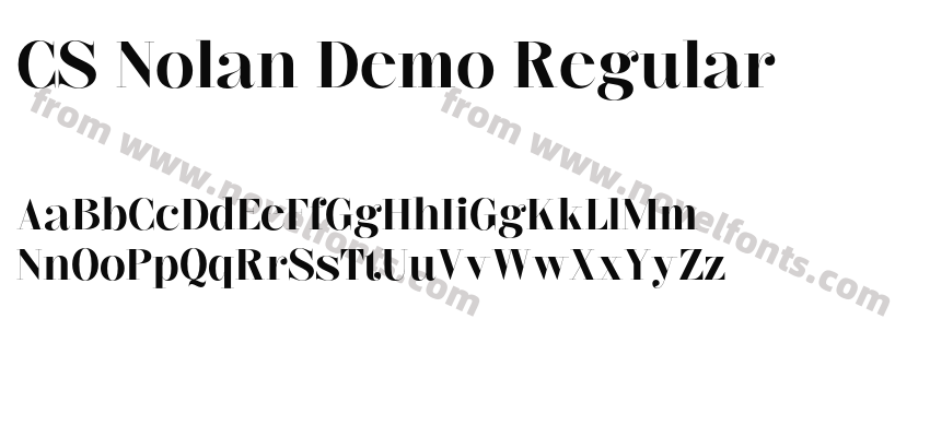 CS Nolan Demo RegularPreview