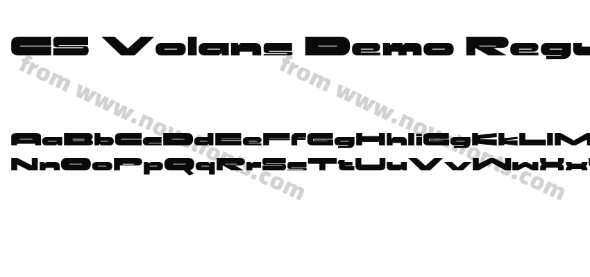 CS Volans Demo RegularPreview
