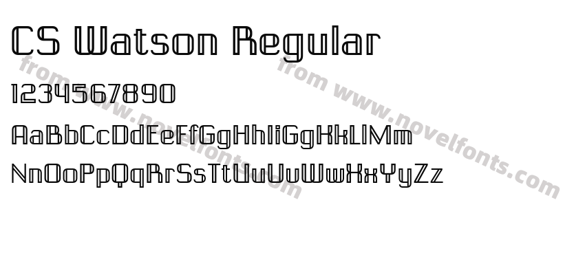 CS Watson RegularPreview