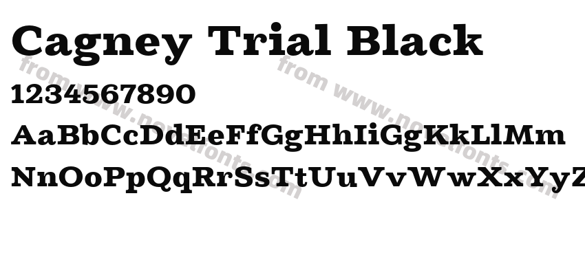 Cagney Trial BlackPreview