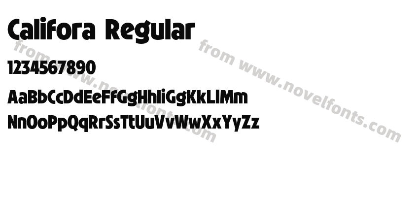 Califora RegularPreview