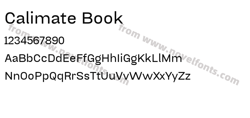 Calimate BookPreview