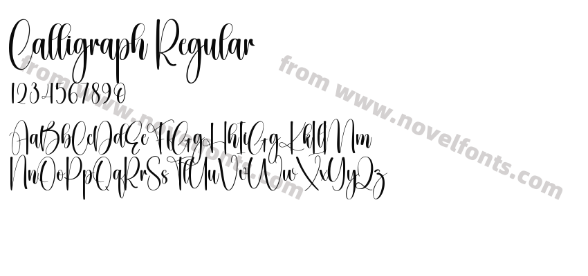 Calligraph RegularPreview