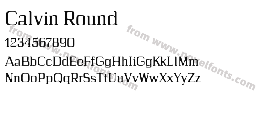Calvin RoundPreview