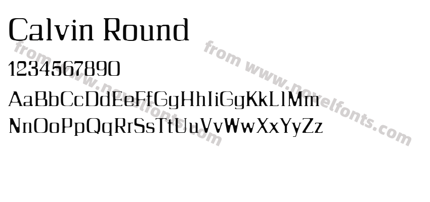 Calvin RoundPreview