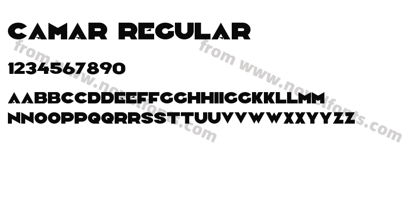 Camar RegularPreview