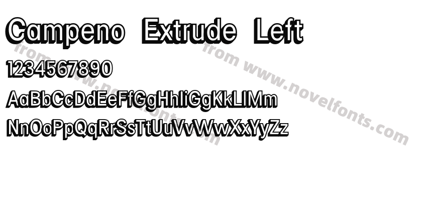 Campeno Extrude LeftPreview