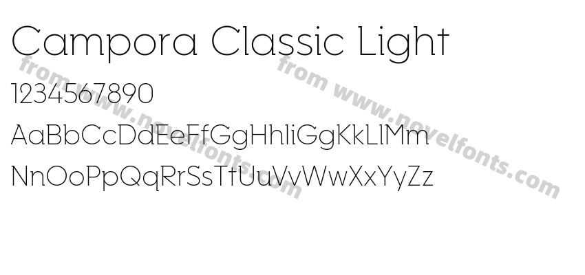 Campora Classic LightPreview