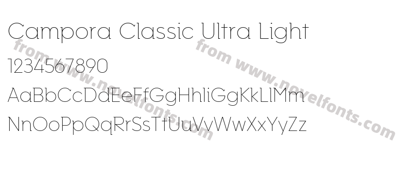 Campora Classic Ultra LightPreview